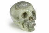 Realistic, Polished Chinese Amazonite Skull #382234-2